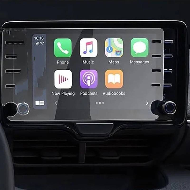 TGFQOLB Auto Navigation Protector Kompatibel Mit Toyota Für Yaris Für Yaris Für Cross 2020 2021 8 Zoll Auto Innen Armaturenbrett Schutzfolie Gehärtetem Glas Schutzfolie von TGFQOLB