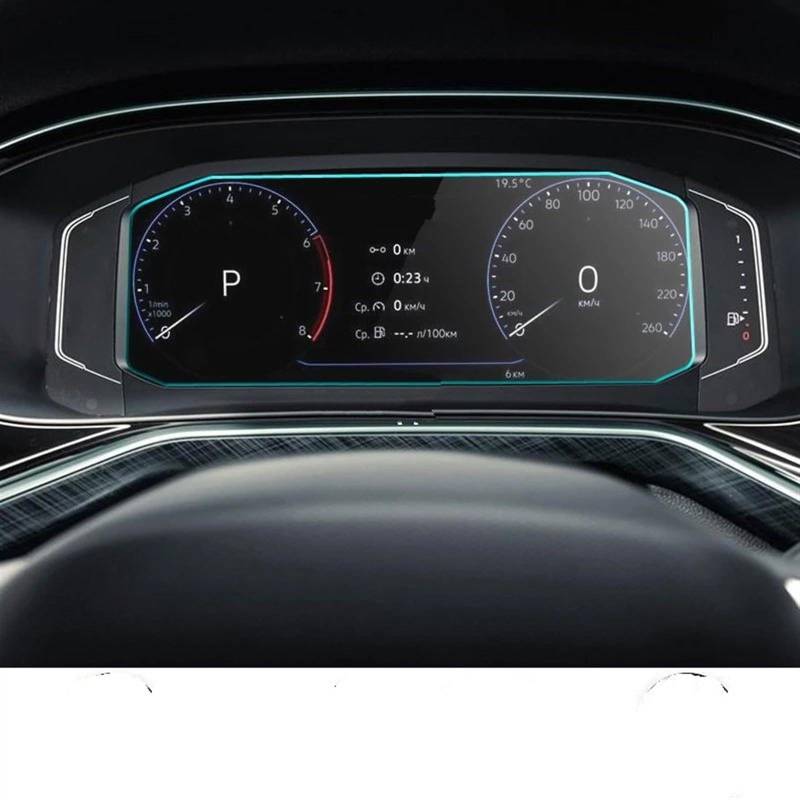 TGFQOLB Auto Navigation Protector Kompatibel Mit VW Für Polo Für T-Cross 2018 2019 Autonavigation Schutzfolie Panzerglas Displayschutzfolie Autozubehör von TGFQOLB