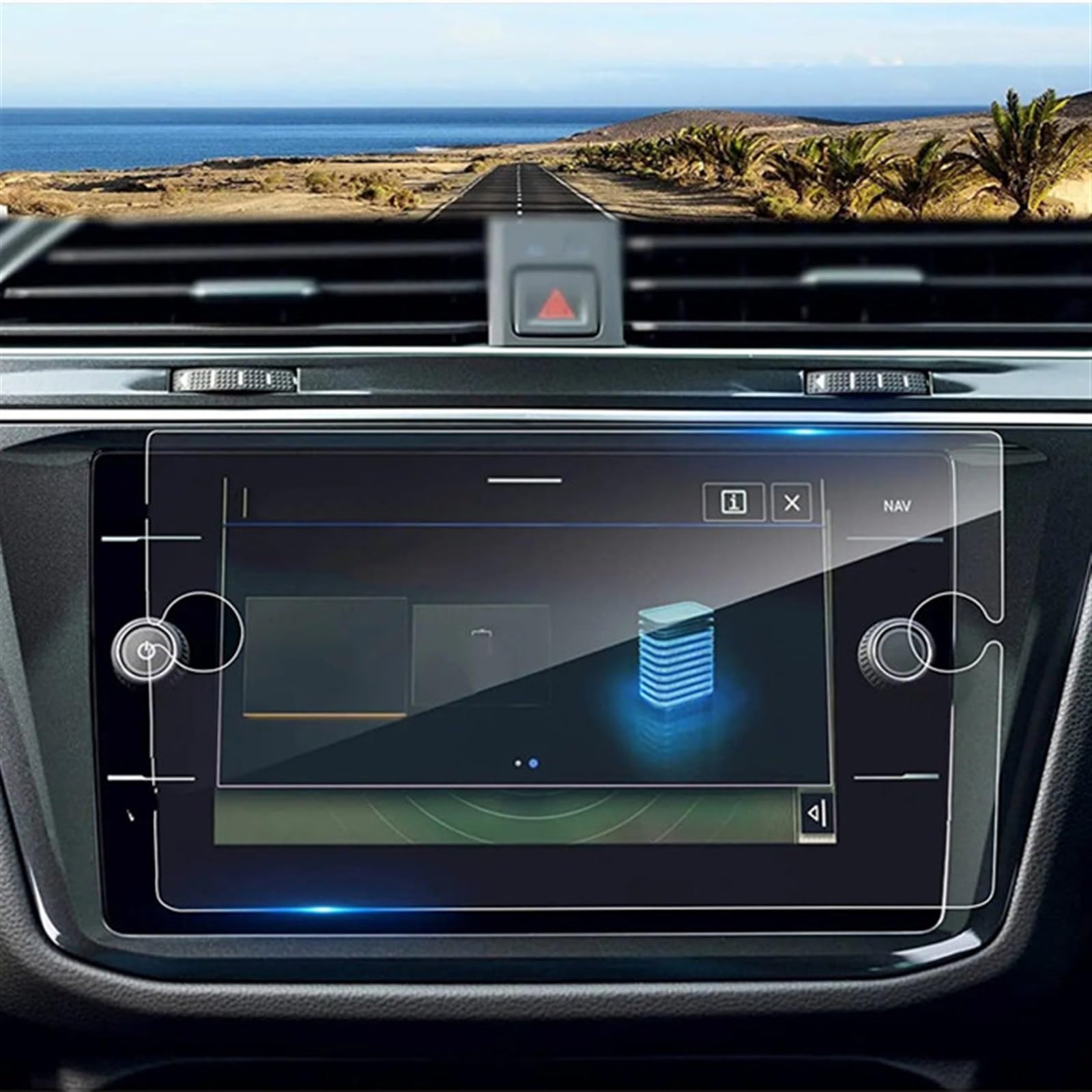 TGFQOLB Auto Navigation Protector Kompatibel Mit VW Für Tiguan 2021 2022 2023 8 Zoll Autoinnenraum Mittelkonsole Transparente Displayschutzfolie Armaturenbrett-Schutzfolie TGFQOLB Auto Navigation Protector Kompatibel Mit VW Für Tiguan 2021 2022 2023 8 Zoll Autoinnenraum Mittelkonsole Transparente Displayschutzfolie Armaturenbrett-Schutzfolie von TGFQOLB