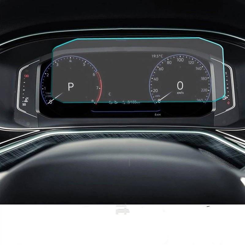 TGFQOLB Auto Navigation Protector Kompatibel Mit VW Für Tiguan 2021 2022 Auto-Innenraum-Armaturenbrett-Schutzfolie Navigationsdisplay-Schutzfolie Autozubehör(for Instrument) von TGFQOLB