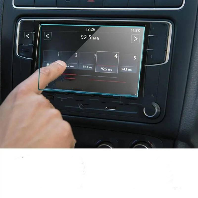 TGFQOLB Auto Navigation Protector Kompatibel Mit VW Für Vento 2021 6,5 Zoll Autoinnenraum Mittelkonsole Transparente Displayschutzfolie Autoinstrument Schutzfolie von TGFQOLB