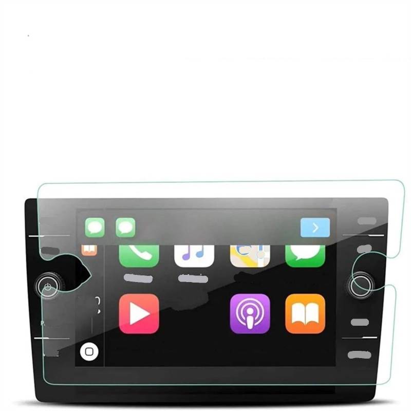 TGFQOLB Auto Navigation Protector Kompatibel Mit VW Für Virtus 2020 2021 Navigationsdisplay-Schutzfolie Autoinnenraum-Armaturenbrett-Schutzfolie Autozubehör von TGFQOLB