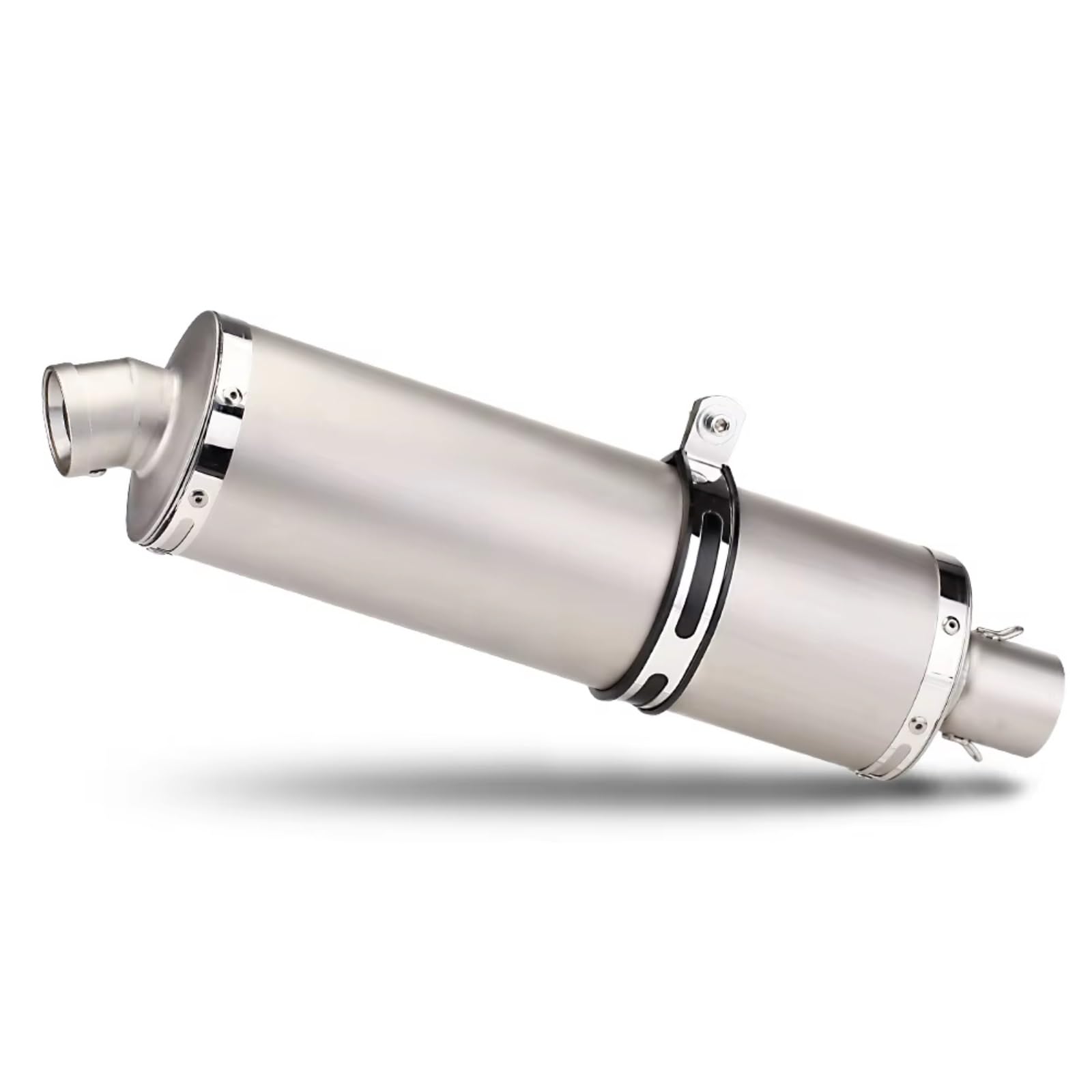 TGFQOLB Motorrad Auspuff Für CB650R 340mm 440mm 540mm Universal Motorrad Zubehör Motorrad Auspuff Edelstahl Ändern Schalldämpfer Rohr(C 540) von TGFQOLB
