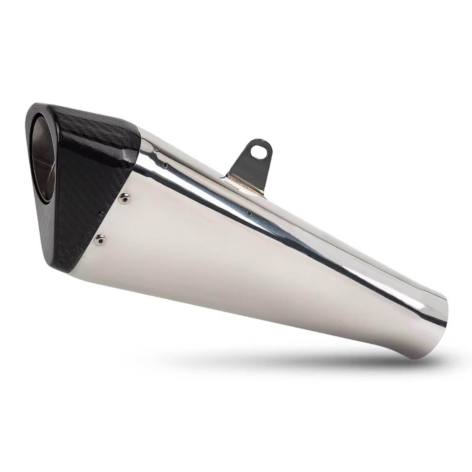 TGFQOLB Motorrad Auspuff Für CBR650R Motorradzubehör Motorradauspuffrohr Universal 57mm Motorradauspuff Modifizieren Endrohr Schalldämpfer(B 57mm) von TGFQOLB
