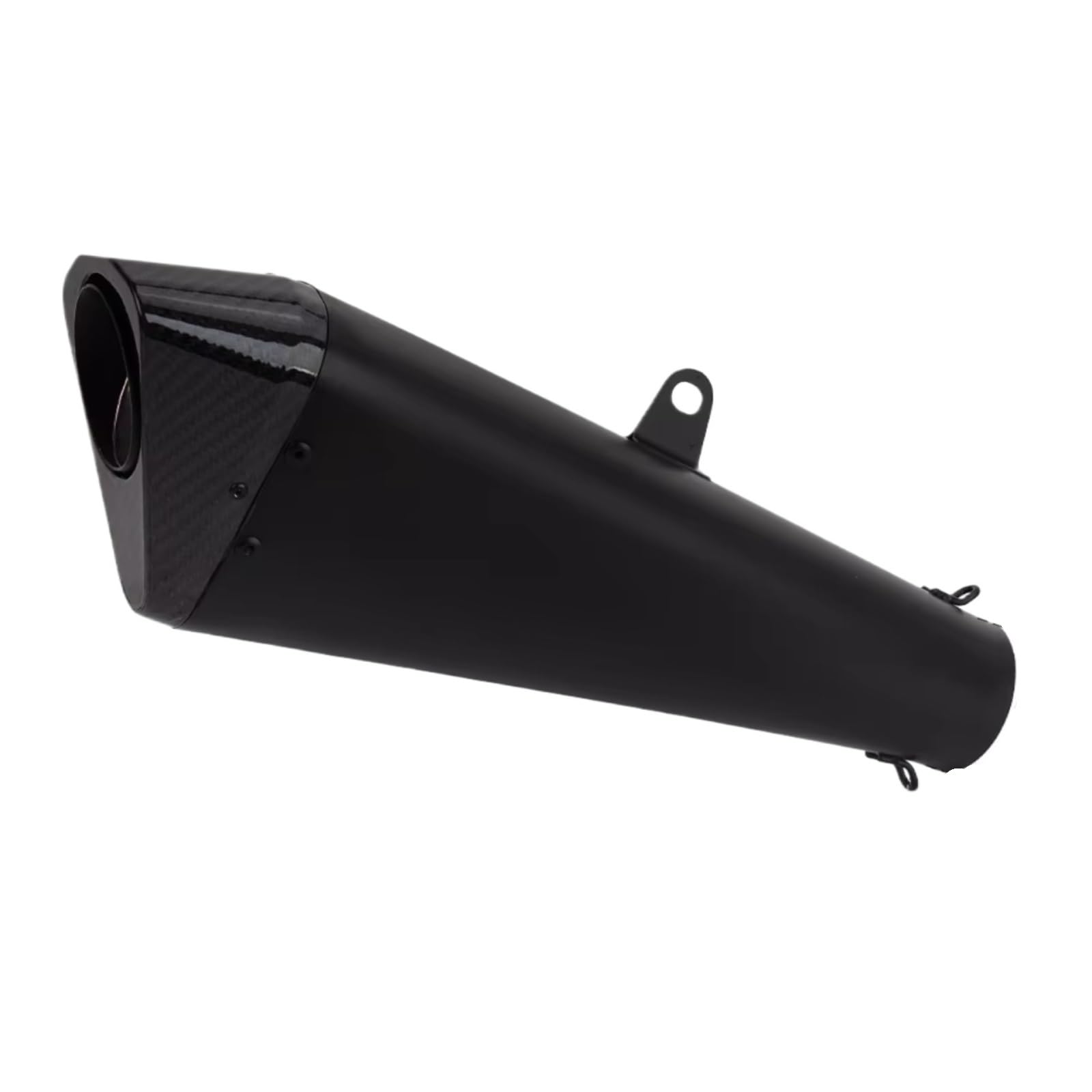 TGFQOLB Motorrad Auspuff Für S1000RR Für S1000R Motorradzubehör Universal 57mm Motorradauspuff Modifizieren Endrohr Carbon Schalldämpfer(F 60mm) von TGFQOLB