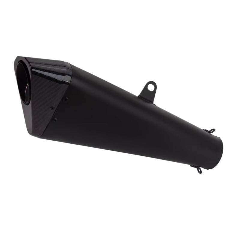 TGFQOLB Motorrad Auspuff Für S1000RR Für S1000R Motorradzubehör Universal 57mm Motorradauspuff Modifizieren Endrohr Carbon Schalldämpfer(F 60mm) von TGFQOLB