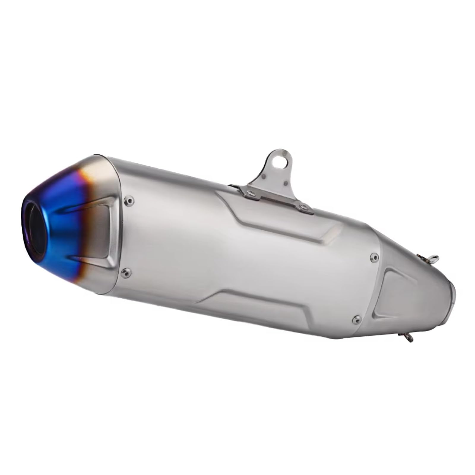 TGFQOLB Motorrad Auspuff Kompatibel Mit CRF1100 Motorrad-Auspuffrohr, 51 Mm, Universelles Motorradzubehör, Motorrad-Schalldämpfer-Auspuffrohr(Type A) von TGFQOLB