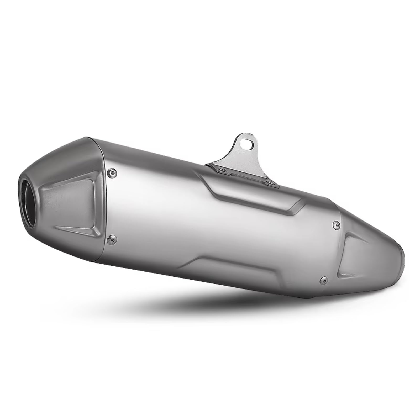 TGFQOLB Motorrad Auspuff Kompatibel Mit CRF1100 Motorrad-Auspuffrohr, 51 Mm, Universelles Motorradzubehör, Motorrad-Schalldämpfer-Auspuffrohr(Type C) von TGFQOLB