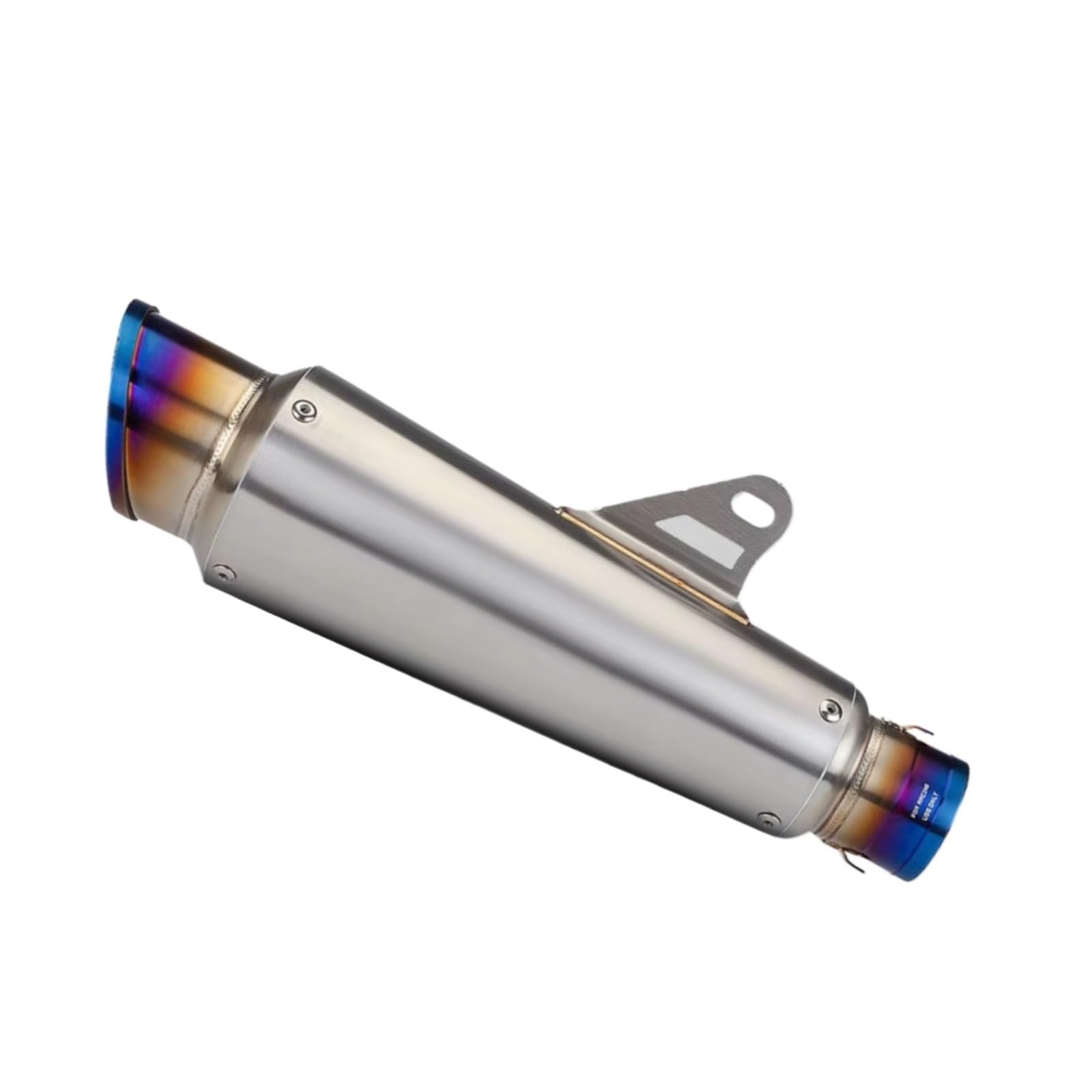 TGFQOLB Motorrad Auspuff Kompatibel Mit Für Z125, 51 Mm, Universelles Motorradzubehör, Modifizierter Auspuffschalldämpfer, Halbes Blaues Endrohr TGFQOLB Motorrad Auspuff Kompatibel Mit Für Z125, 51 Mm, Universelles Motorradzubehör, Modifizierter Auspuffschalldämpfer, Halbes Blaues Endrohr von TGFQOLB