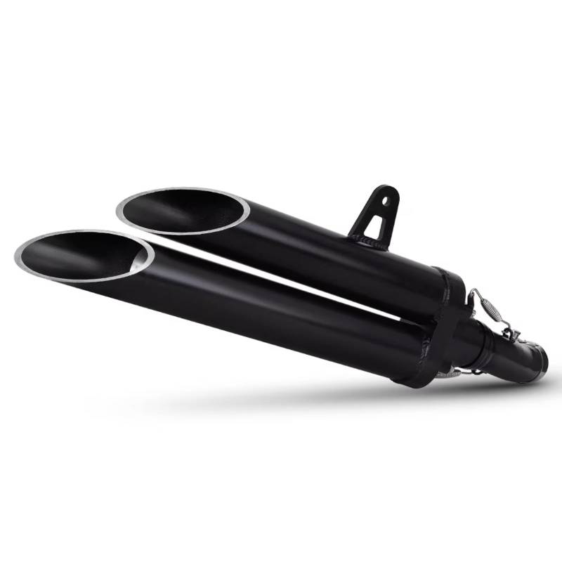 TGFQOLB Motorrad Auspuff Kompatibel Mit Rebel300 Für Rebel500 Motorradzubehör Auspuffrohr Motorradauspuff Modifizieren Slip-On Line Schalldämpfer-Kit von TGFQOLB