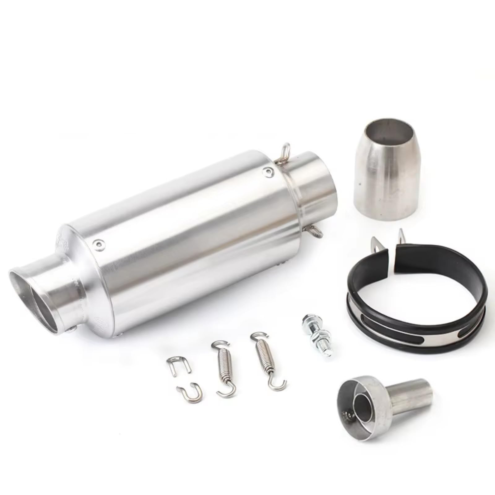 TGFQOLB Motorrad Auspuff Kompatibel Mit YZF600 Motorrad-Schalldämpfer, Auspuffrohr, Schalldämpfer, Motorradzubehör, Universelles Modifiziertes Auspuffrohr(Type A) von TGFQOLB