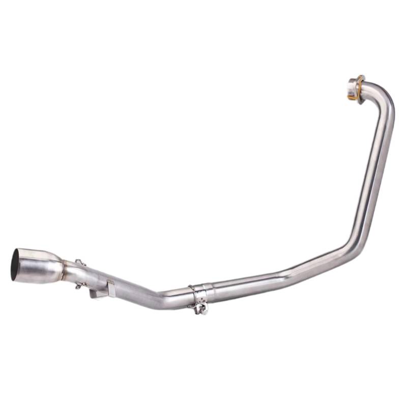 TGFQOLB Motorrad Auspuff Kompatibel Mit Yamaha Für FZS150 Motorrad-Auspuff-Frontverbindungsrohr Motorradzubehör Ändern Für Connect 51mm Schalldämpfer Scooter Line Tube von TGFQOLB