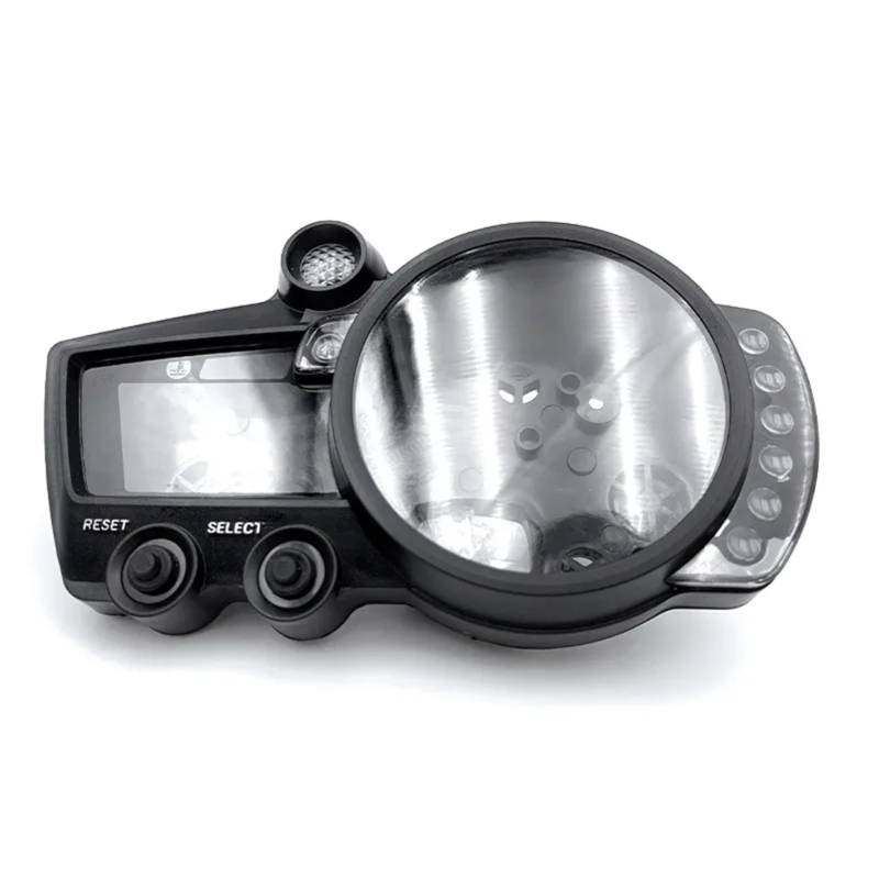 TGFQOLB Motorrad Instrumentengehäuse Kompatibel Mit YZF R1 2002 2003 Für R6 2003 2004 2005 Für R6S 2008 2009 Tachometer Instrumentengehäuse Messgerät Kilometerzähler Drehzahlmesser Gehäuseabdeckung von TGFQOLB