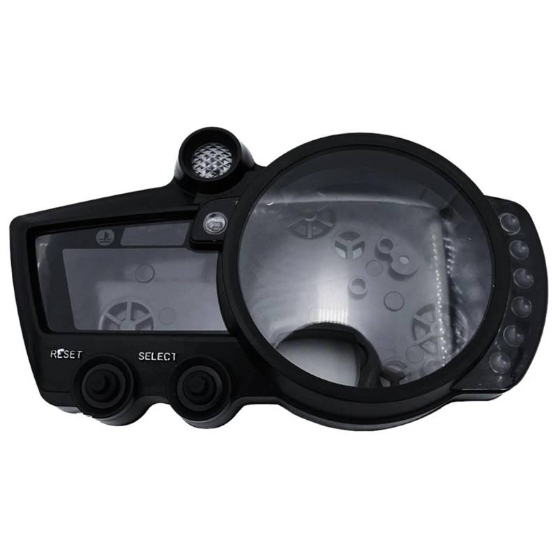 TGFQOLB Motorrad Instrumentengehäuse Kompatibel Mit YZF R1 2002 2003 Für YZF R6 2003 2004 2005 Für R6S 2008 2009 Motorrad-Tachometer Drehzahlmesser Instrumentenanzeige Gehäuseabdeckung von TGFQOLB