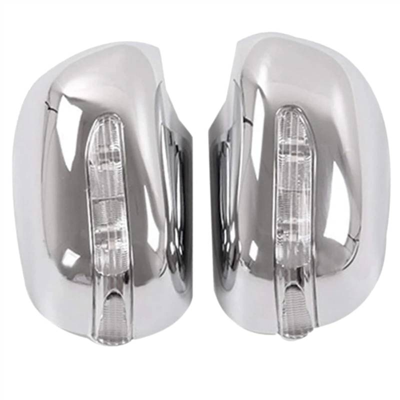 TGFQOLB Spiegelblink Blinkerlampe Kompatibel Mit Toyota Für HILUX Für VIGO 2006-2014 Auto-Umkehrspiegelabdeckung Rückspiegel Mit Beleuchtetem Seitenspiegel Mit Blinker von TGFQOLB