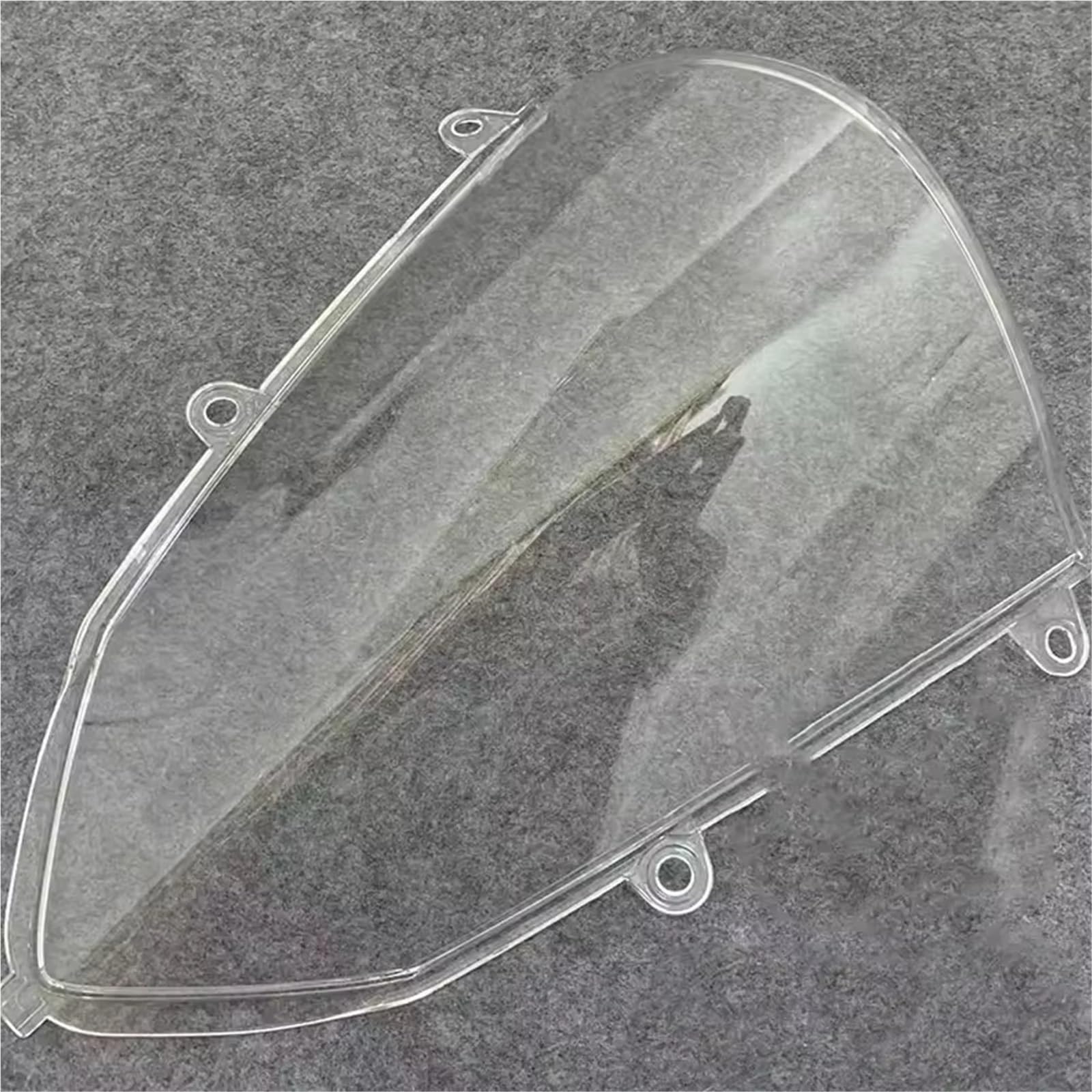 TGFQOLB Windschutzscheibe Für CBR400R Für CBR500R 2019 2020 2021 2022 2023 2024 Double Bubble Windschutzscheibe Bildschirm Windabweiser Windschutzscheibe Frontverkleidung Teile(Transparent) von TGFQOLB
