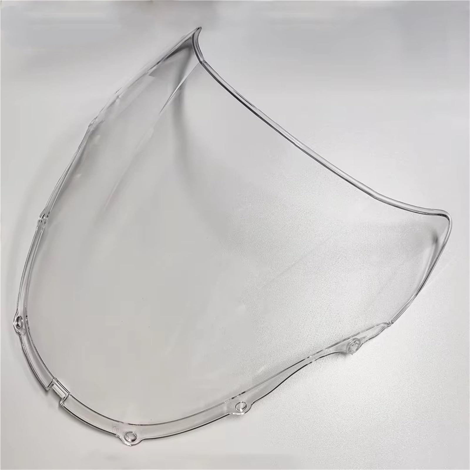 TGFQOLB Windschutzscheibe Für CBR600 Für F4i 1999 2000 Windschutzscheibe Windschutz Double Bubble Motorrad Deflektor Spoiler Front Verkleidung Zubehör Schallwand(Clear) von TGFQOLB