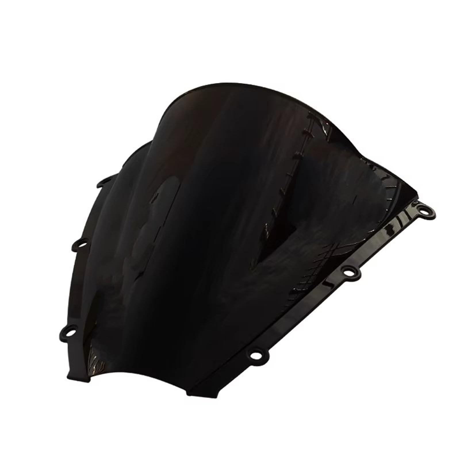 TGFQOLB Windschutzscheibe Für CBR600RR 2003 2004 Motorrad Windschutzscheibe Spoiler Windschutz Air Windabweiser Schutzabdeckung Windschutz Frontverkleidung Bildschirm Gugel(Black) von TGFQOLB