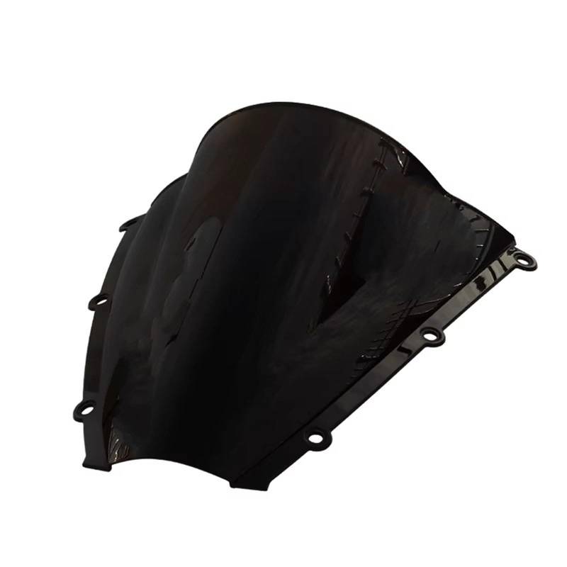 TGFQOLB Windschutzscheibe Für CBR600RR 2003 2004 Motorrad Windschutzscheibe Spoiler Windschutz Air Windabweiser Schutzabdeckung Windschutz Frontverkleidung Bildschirm Gugel(Black) von TGFQOLB