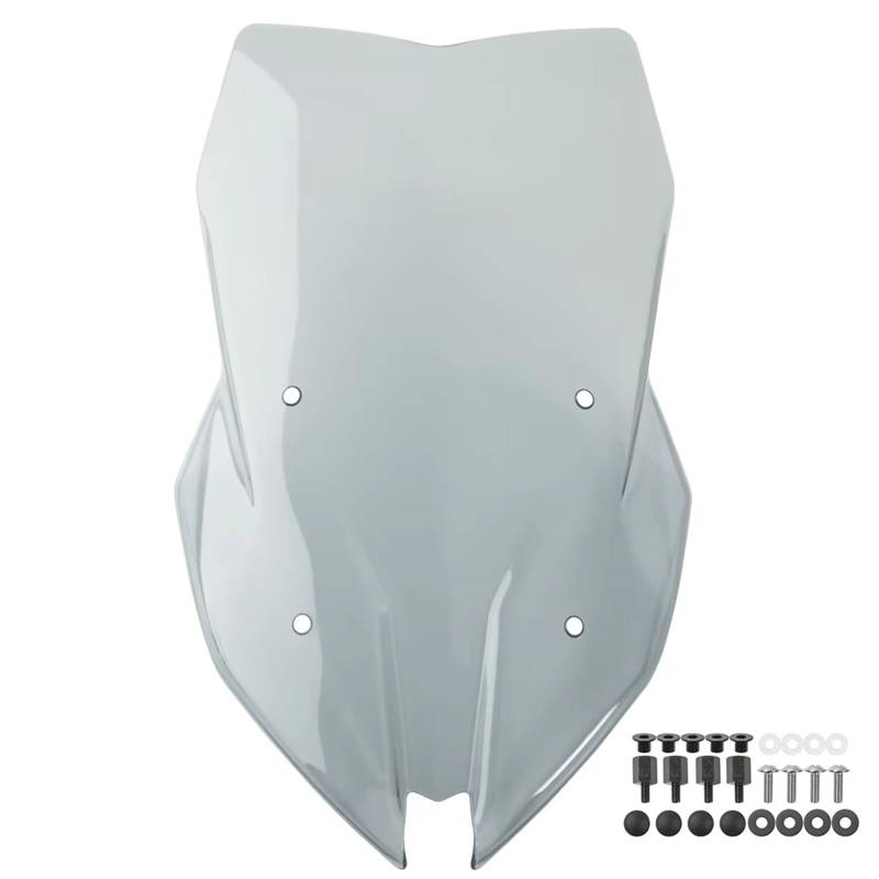 TGFQOLB Windschutzscheibe Für F900XR 2020 2021 2022 2023 2024 Windschutzscheibe Windschutz Motorrad Windabweiser Bildschirm Motorrad Windschutzscheibe Spoiler Schallwand(Light Smoke) von TGFQOLB