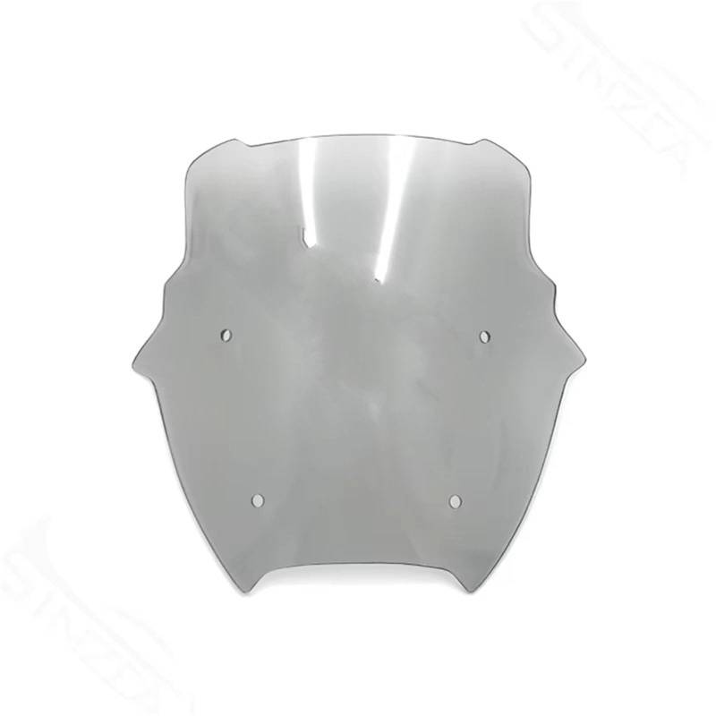 TGFQOLB Windschutzscheibe Für Forza 750 Für NSS 750 2021 2022 2023 2024 Motorrad Für Sport Windschutzscheibe Windschutz Windabweiser Bildschirm Gugel Teile Fliegengitter(Gray) von TGFQOLB