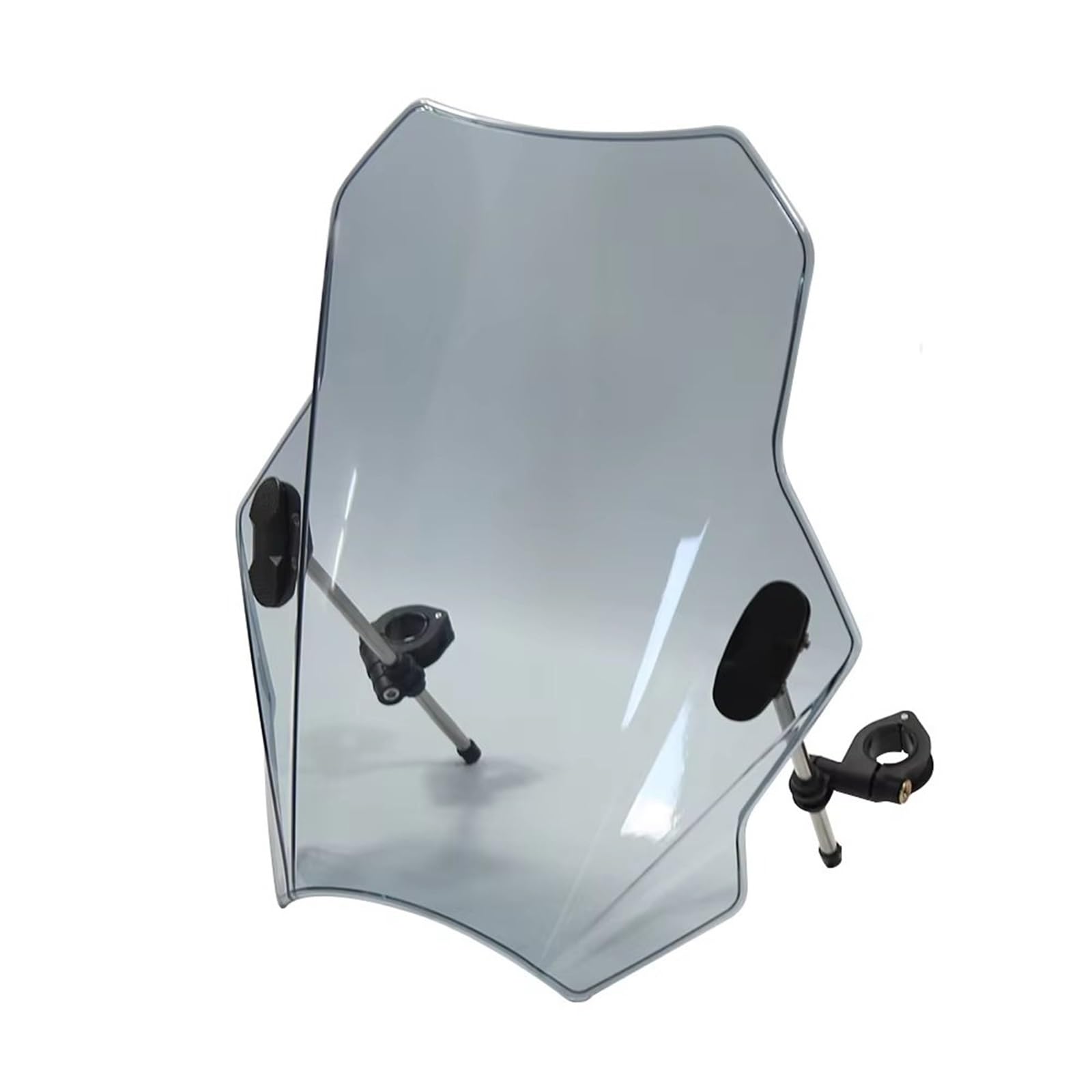 TGFQOLB Windschutzscheibe Für GB350 Für GB350RS 2021 2022 Motorrad Windschutz Windschutz Motorrad Deflektor Windschutzscheibe Spoiler(Light Grey) von TGFQOLB