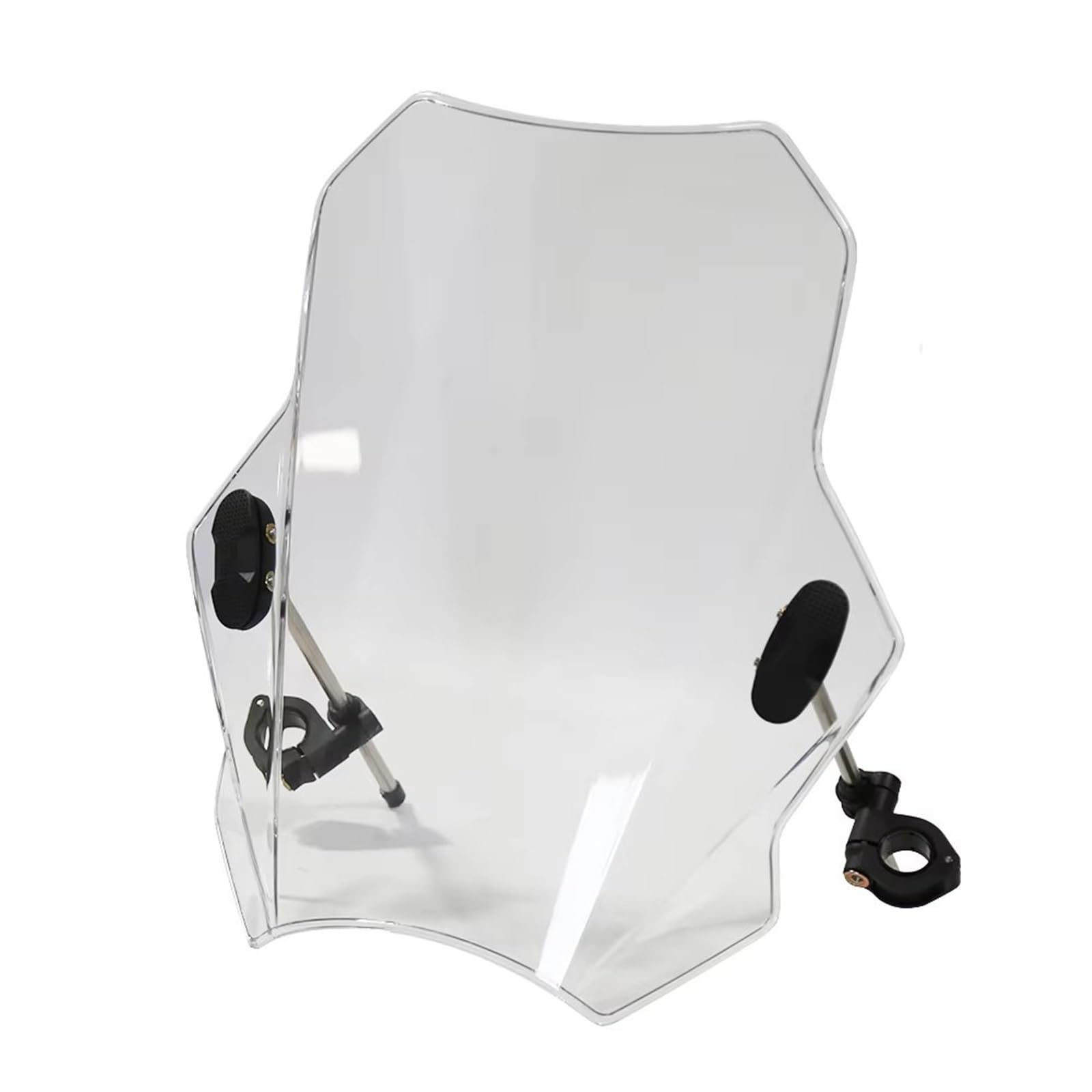 TGFQOLB Windschutzscheibe Für GB350 Für GB350RS 2021 2022 Motorrad Windschutz Windschutz Motorrad Deflektor Windschutzscheibe Spoiler(Transparent) von TGFQOLB