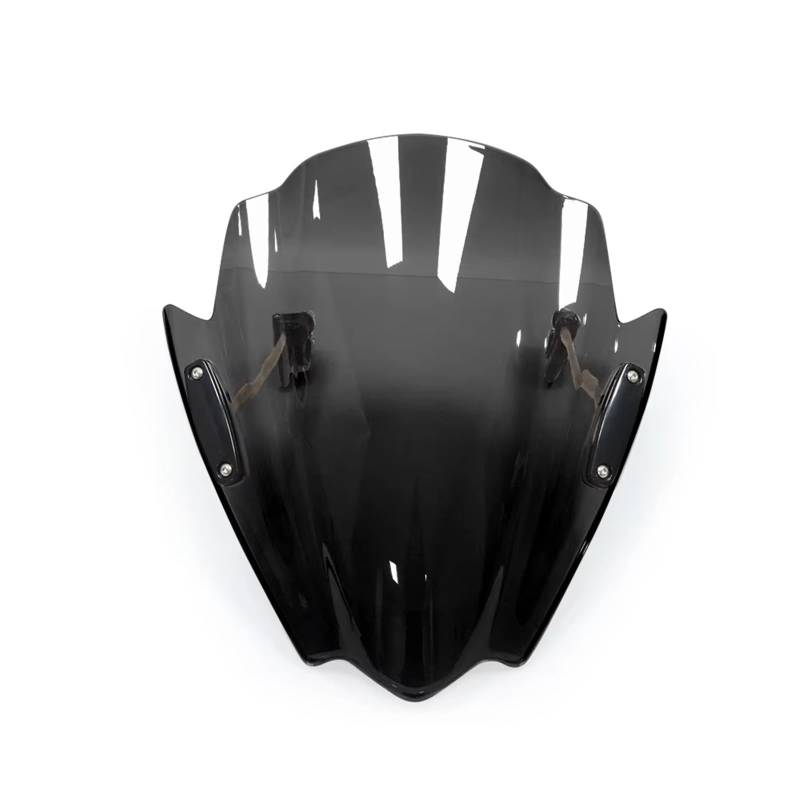 TGFQOLB Windschutzscheibe Für Grom Für MSX 125 2013-2019 Für CB1000R 2008-2019 Motorrad Windschutzscheibe Windschutz Motorrad Windschutzscheibe Spoiler Teile(Black) von TGFQOLB