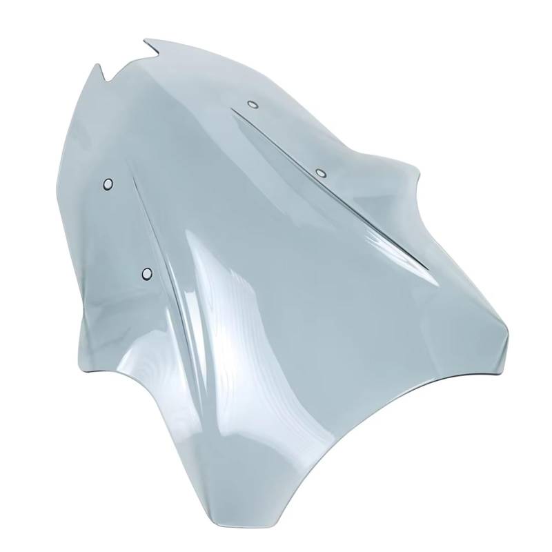 TGFQOLB Windschutzscheibe Für NINJA1000 Für SX 2020 2021 2022 2023 2024 Motorrad Windschutz Windschutz Double Bubble Windschutzscheibe Verkleidung Bildschirm Gugel Zubehör(Transparent Gray) von TGFQOLB