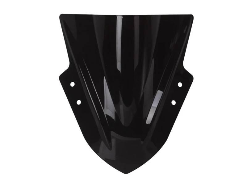 TGFQOLB Windschutzscheibe Für Ninja Für EX300R 2013 2014 2015 2016 2017 2018 2019 Motorrad Windschutzscheibe Spoiler Luft Windabweiser Windschutz Frontverkleidung Bildschirm Zubehör(Black) von TGFQOLB