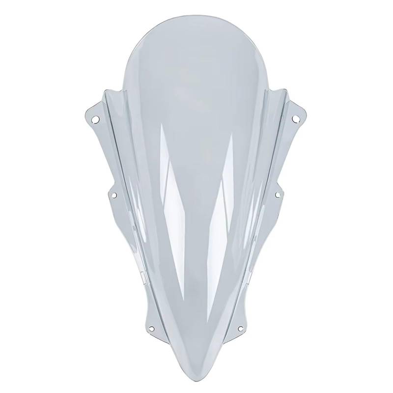 TGFQOLB Windschutzscheibe Für Ninja Für ZX4R Für ZX4RR Motorrad Windschutzscheibe Windschutz Deflektor Windschutzscheibe Protector Front Verkleidung Bildschirm Gugel Spoiler(Light Smoke) von TGFQOLB