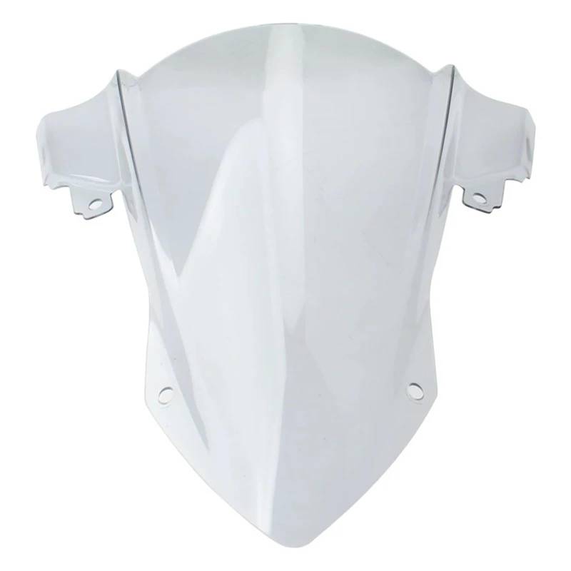 TGFQOLB Windschutzscheibe Für S1000RR 2019 2020 2021 2022 2023 Motorrad Teile Double Bubble Frontscheibe Windschutzscheibe Windabweiser Teile Schallwand Spoiler(Clear) von TGFQOLB
