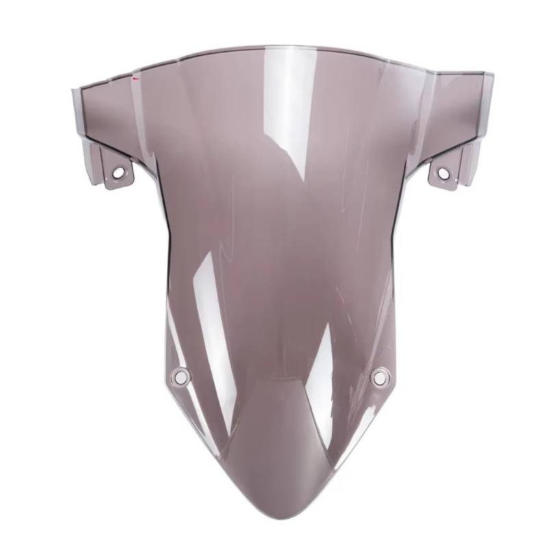 TGFQOLB Windschutzscheibe Für S1000RR 2019 2020 2021 Frontscheibe Motorrad Windschutz Windabweiser Schutz Doppel Blase Teile Schallwand Spoiler(Gray) von TGFQOLB