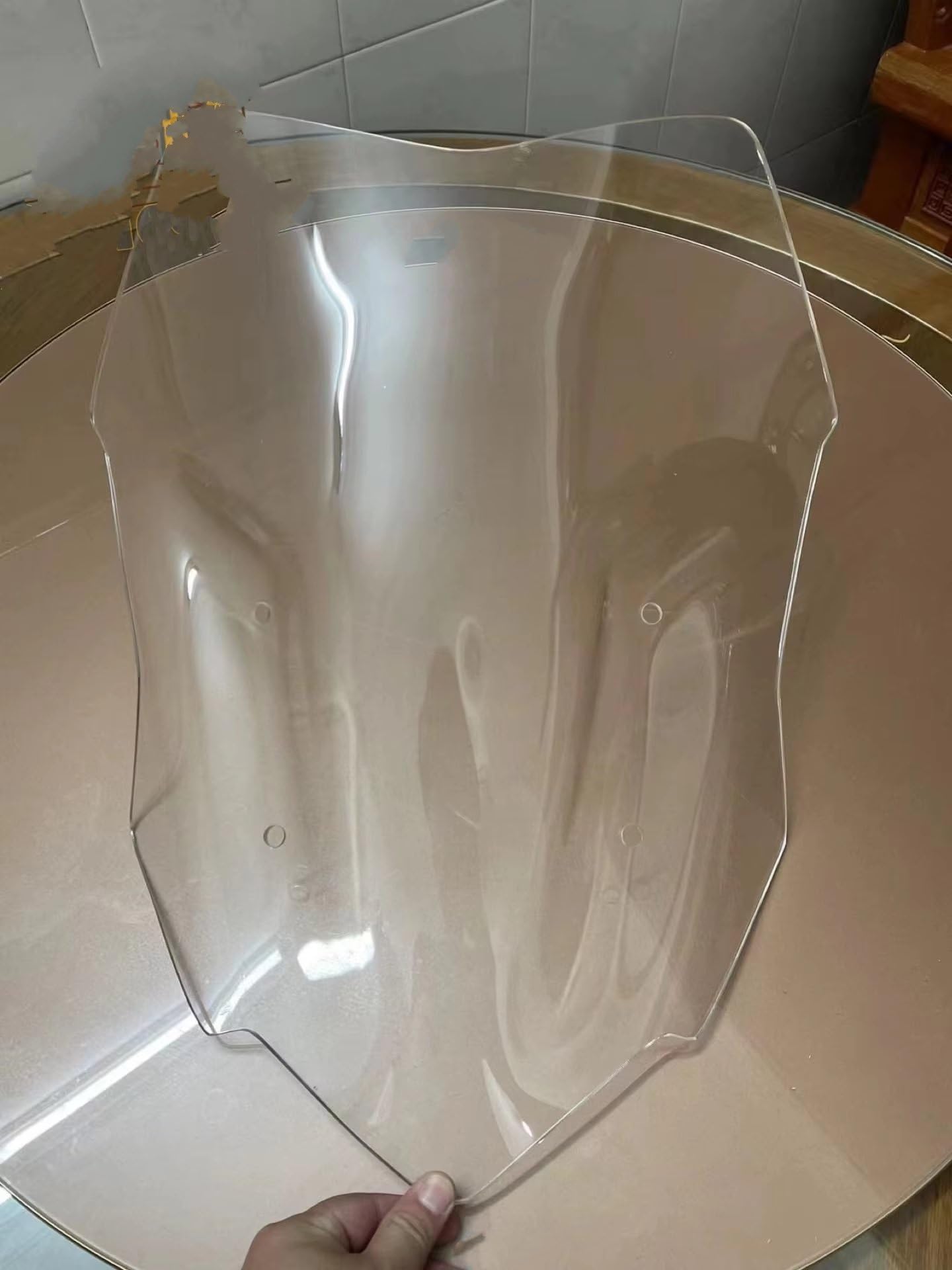 TGFQOLB Windschutzscheibe Für S1000XR 2015 2016 2017 2018 2019 Windschutzscheibe Windschutz Deflektoren Windschutzscheibe Frontverkleidung Schallwand Zubehör Fliegengitter(Clear) von TGFQOLB