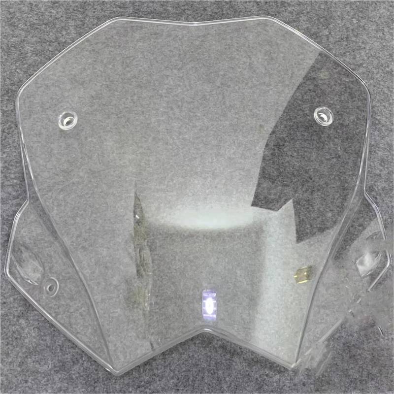 TGFQOLB Windschutzscheibe Für TMAX 530 2012 2013 2014 2015 2016 Windschutzscheibe Dekoration Windschutzscheibe Zubehör Motorrad Windschutzscheibe Spoiler(Transparent) von TGFQOLB