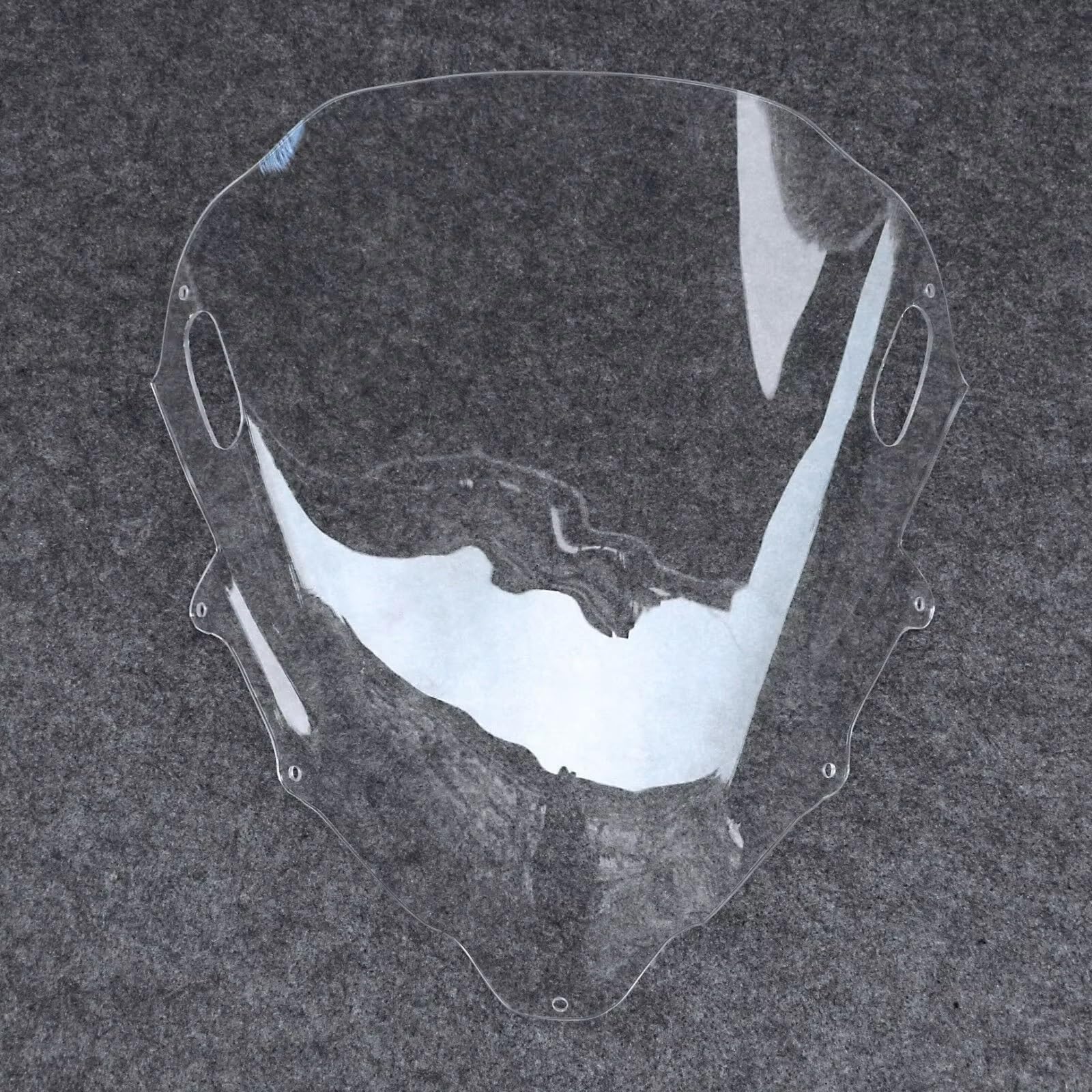TGFQOLB Windschutzscheibe Für TMAX500 2008 2009 2010 2011 Motorrad Windschutzscheibe Windschutz Deflektor Spoiler Luftstrom Viser Deflektoren Front Verkleidung(Clear) von TGFQOLB