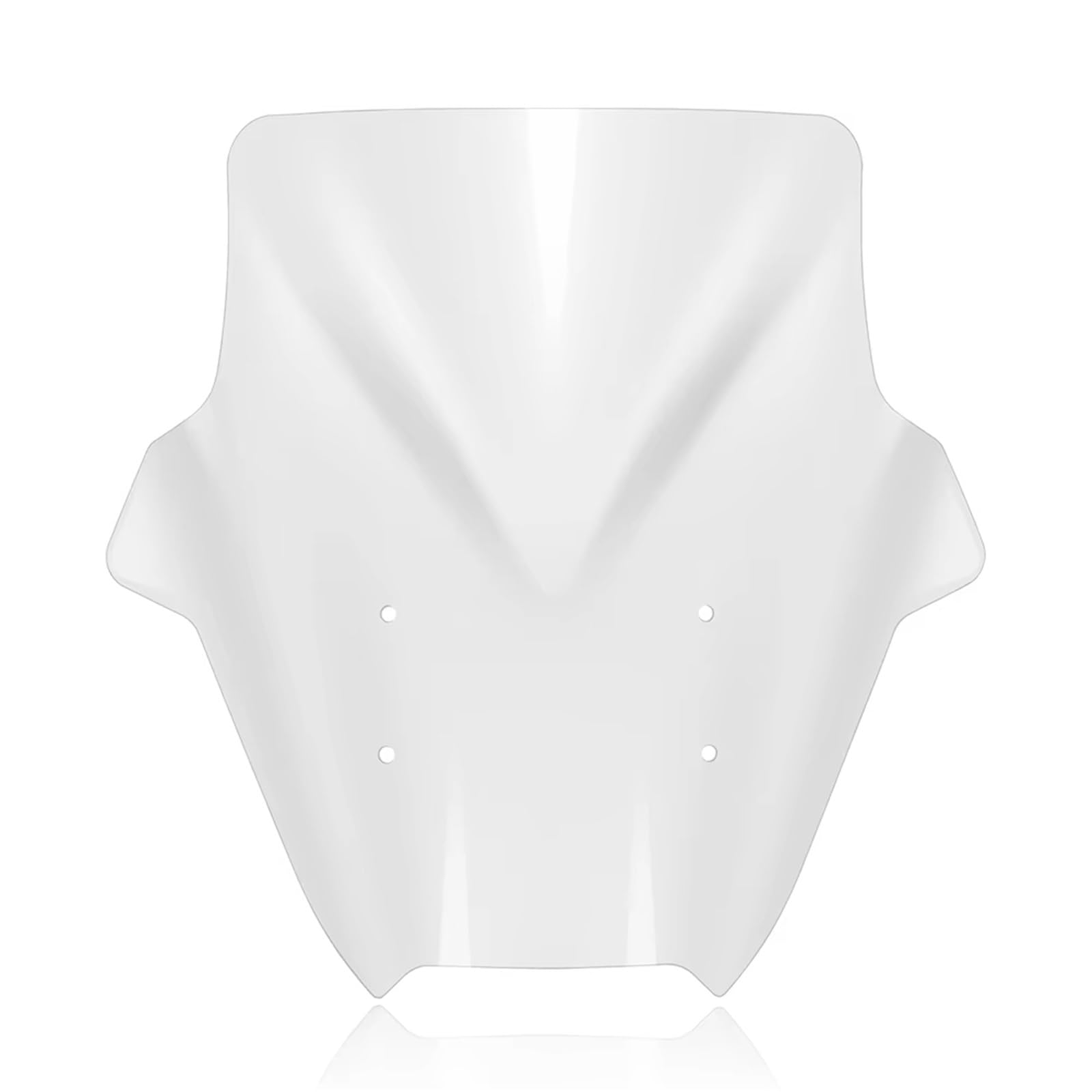 TGFQOLB Windschutzscheibe Für V-Strom 800DE 2023 Windschutzscheibe Motorrad Windschutzscheibe Windschutz Deflektor Spoiler Schutz Teile Schallwand Spoiler(White) von TGFQOLB