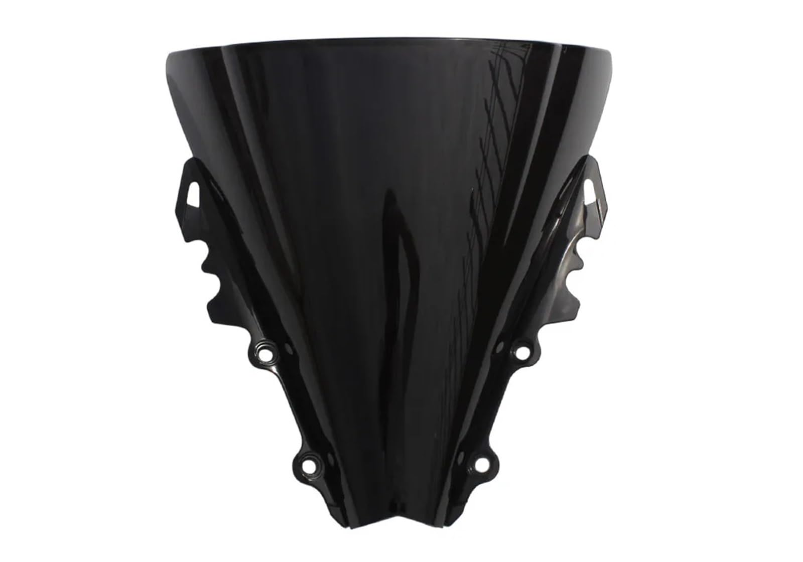 TGFQOLB Windschutzscheibe Für YZF600 Für R6 2006 2007 Motorrad Windschutzscheibe Spoiler Windschutz Air Wind Deflektor Schutz Abdeckung Wind ScreenScreen Gugel Teile(Black) von TGFQOLB