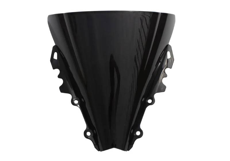 TGFQOLB Windschutzscheibe Für YZF600 Für R6 2006 2007 Motorrad Windschutzscheibe Spoiler Windschutz Air Wind Deflektor Schutz Abdeckung Wind ScreenScreen Gugel Teile(Black) von TGFQOLB
