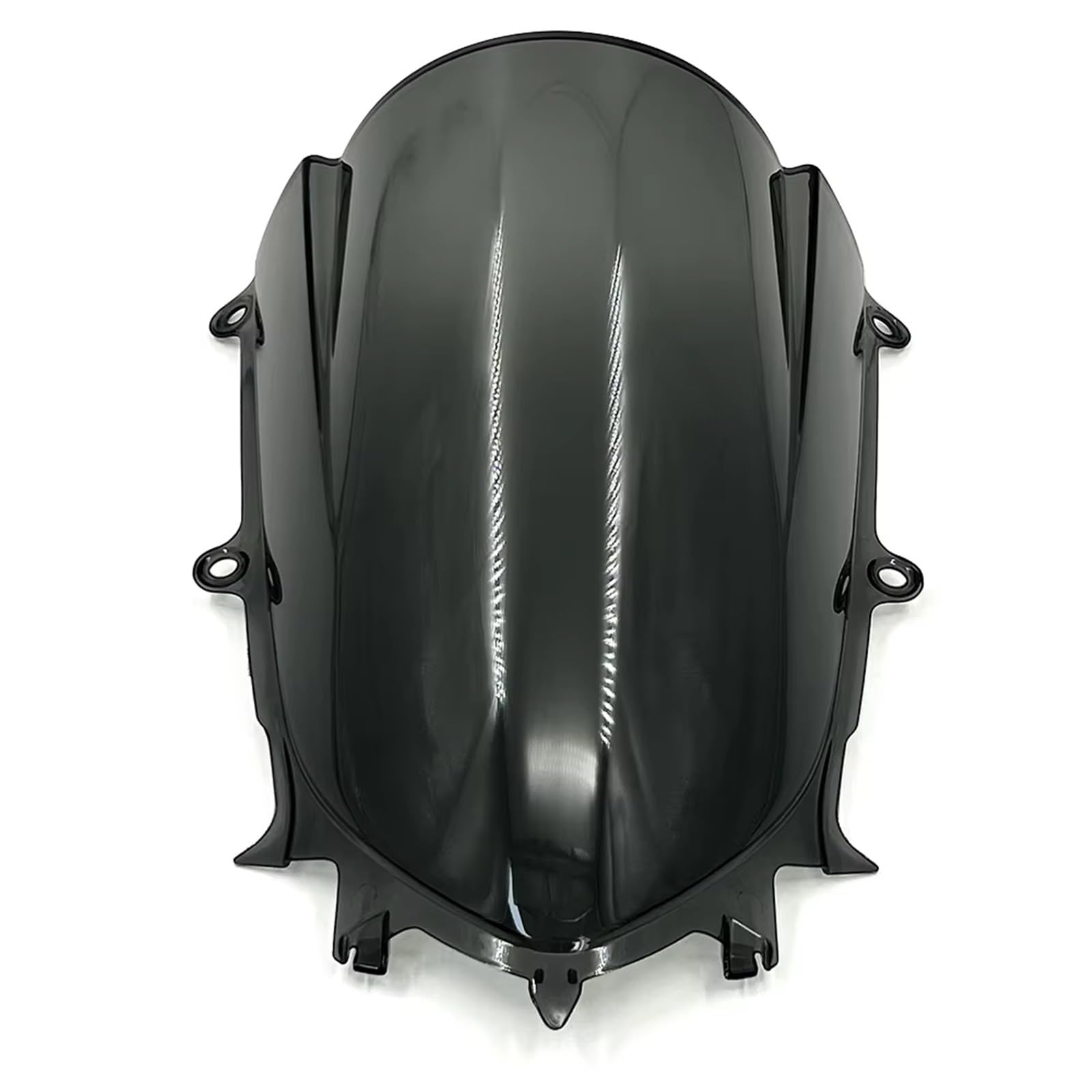 TGFQOLB Windschutzscheibe Für YZFR7 2022 2023 2024 Windschutzscheibe Windschutzwinddeschreiber -Spoiler Motorrad Doppelblasenspoiler Windschirm Vorderseite Abkehre(Gray) von TGFQOLB