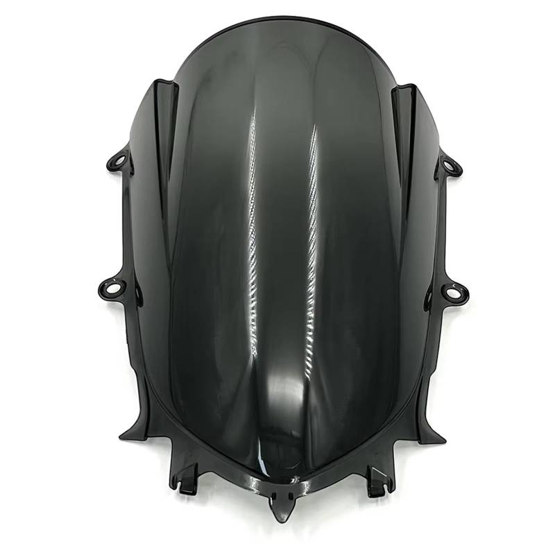 TGFQOLB Windschutzscheibe Für YZFR7 2022 2023 2024 Windschutzscheibe Windschutzwinddeschreiber -Spoiler Motorrad Doppelblasenspoiler Windschirm Vorderseite Abkehre(Gray) von TGFQOLB