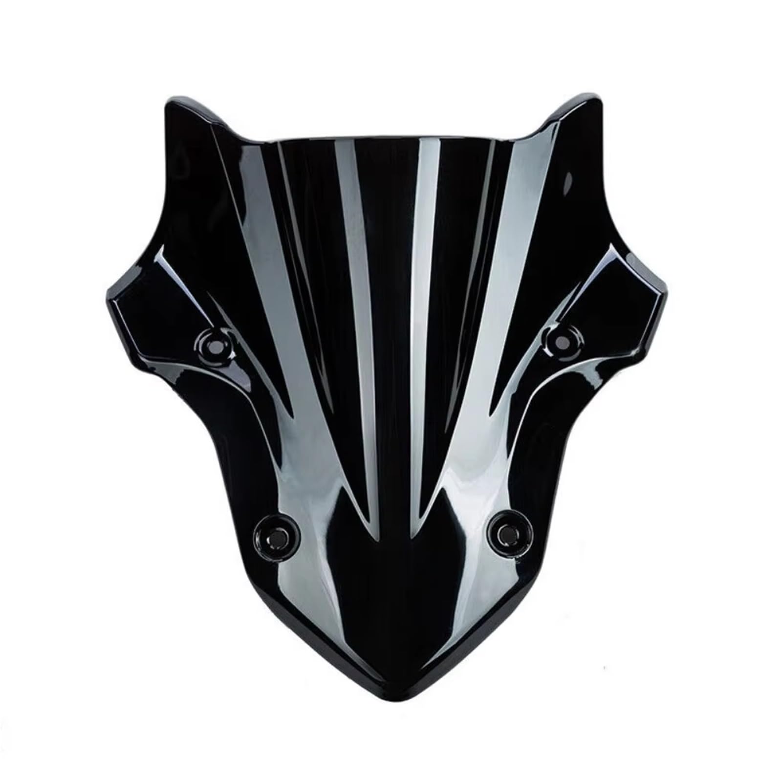 TGFQOLB Windschutzscheibe Für Z900 2017 2018 2019 Frontscheibe Windschutz Deflektor Motorrad Windschutzscheibe Spoiler Luftstrom Viser Deflektoren Zubehör Fliegengitter(Black) von TGFQOLB