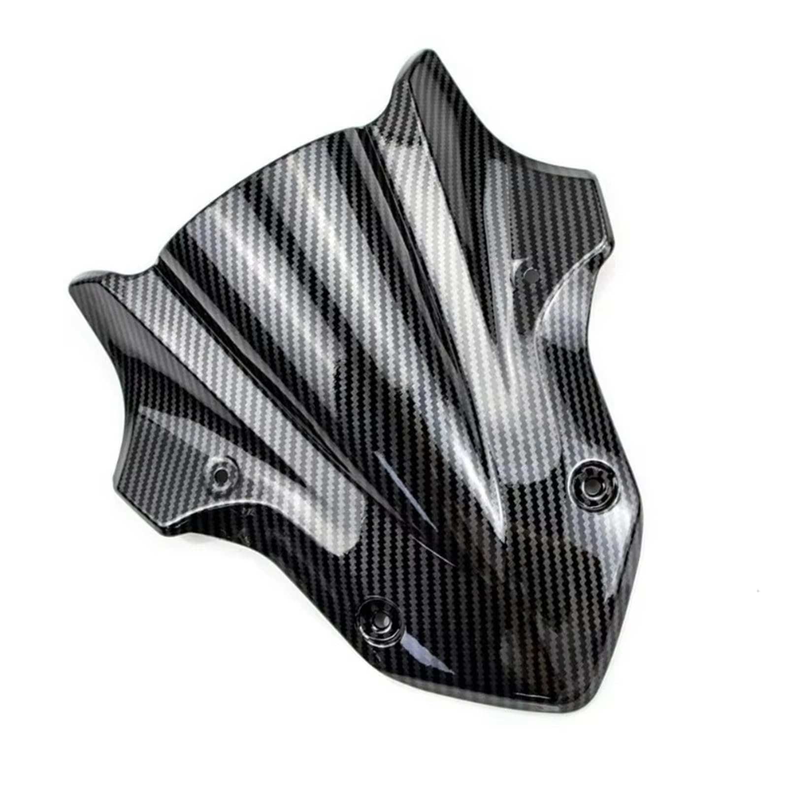 TGFQOLB Windschutzscheibe Für Z900 2017 2018 2019 Frontscheibe Windschutz Deflektor Motorrad Windschutzscheibe Spoiler Luftstrom Viser Deflektoren Zubehör Fliegengitter(Carbon) von TGFQOLB