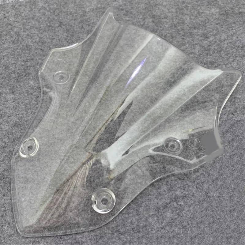 TGFQOLB Windschutzscheibe Für Z900 2017 2018 2019 Motorrad Windschutzscheibe Windschutz Windabweiser Teile Zubehör Front Verkleidung Bildschirm Gugel Fliegengitter Teile(Transparent) von TGFQOLB