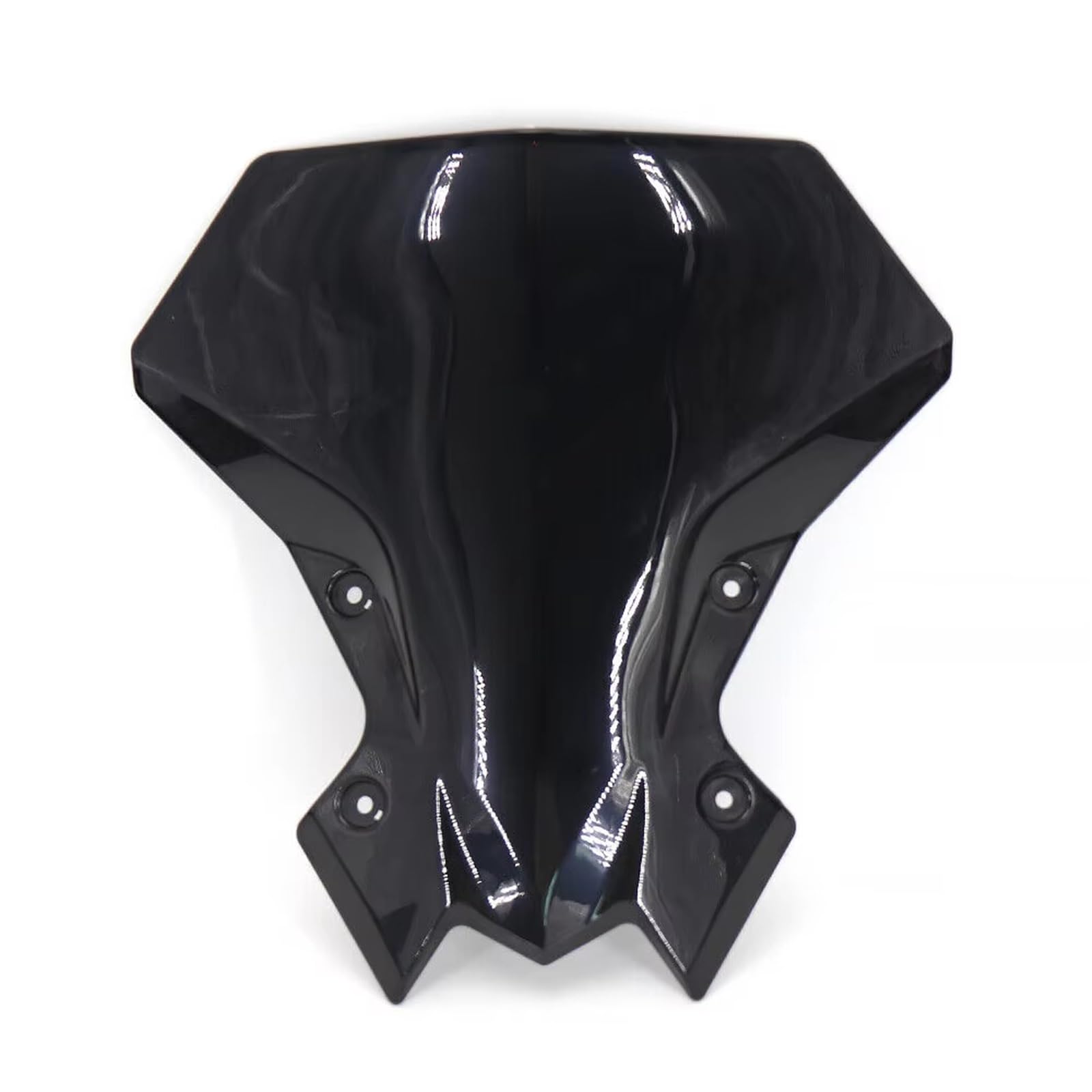 TGFQOLB Windschutzscheibe Für Z900 2021 2020 2022 2023 Die Motorrad-Windschutzscheiben-Sonnenschutz-Doppelblasen-Windschutzscheiben-Frontverkleidung(Black) von TGFQOLB