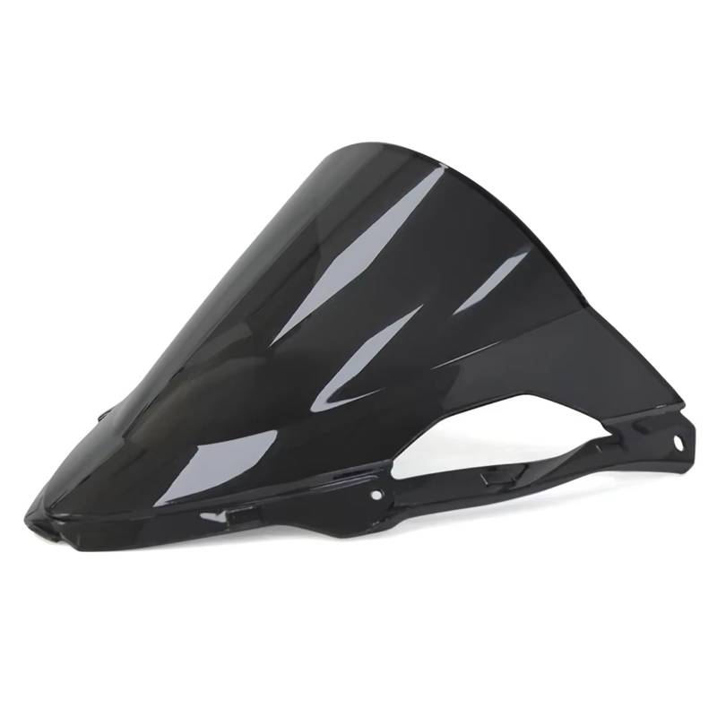 TGFQOLB Windschutzscheibe Für ZX6R 2024 Motorrad Frontscheibe Windschutz Schallwand Windabweiser Windschutz Frontverkleidung Bildschirm Gugel Teile Schallwand Spoiler(Black) von TGFQOLB