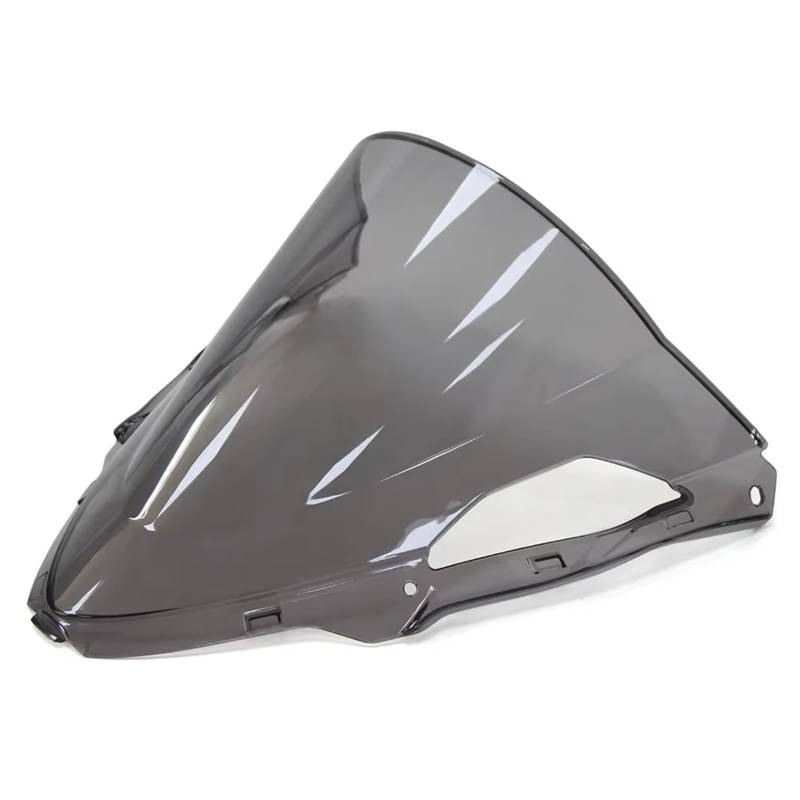 TGFQOLB Windschutzscheibe Für ZX6R 2024 Motorrad Frontscheibe Windschutz Schallwand Windabweiser Windschutz Frontverkleidung Bildschirm Gugel Teile Schallwand Spoiler(Light Smoke) von TGFQOLB