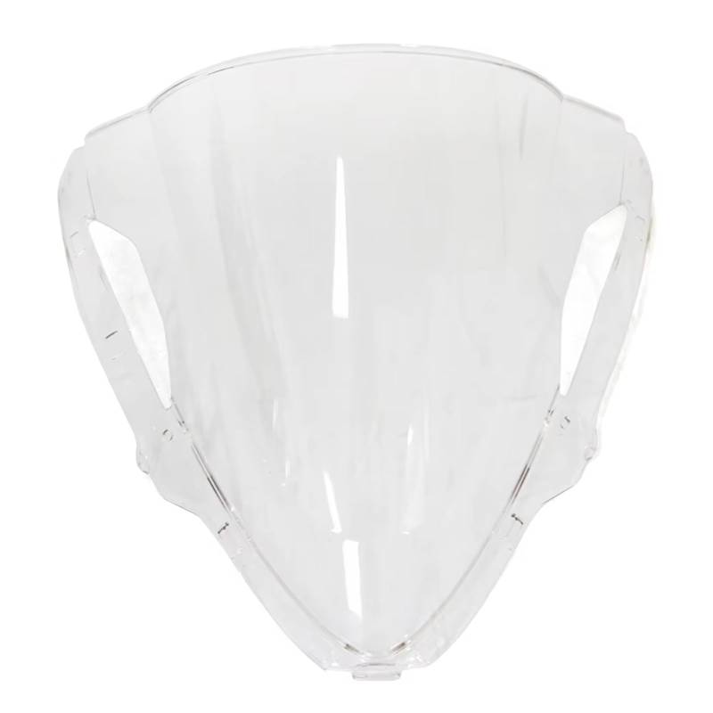 TGFQOLB Windschutzscheibe Für ZX6R 2024 Motorrad Frontscheibe Windschutz Schallwand Windabweiser Zubehör(Transparent) von TGFQOLB