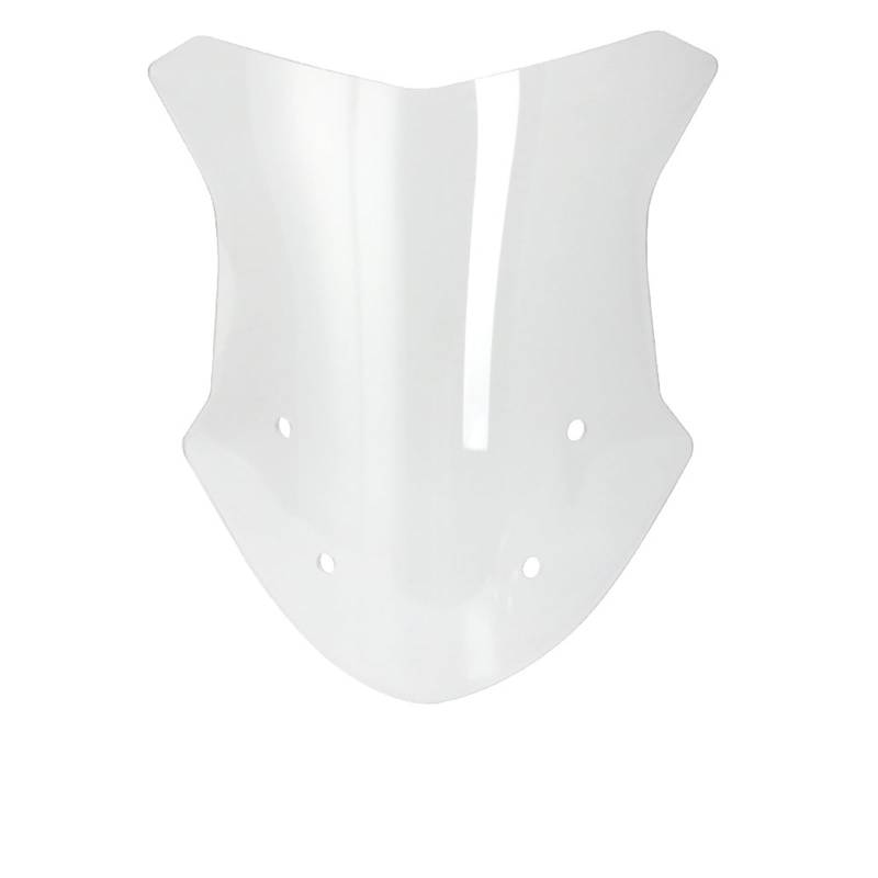 TGFQOLB Windschutzscheibe Kompatibel Mit Benelli Für TRK702 Für TRK702X Windschutzscheibe Windschutzwind -Deflektor Frontglas Motorrad -Zubehör Baffle Spoiler(Transparent) von TGFQOLB