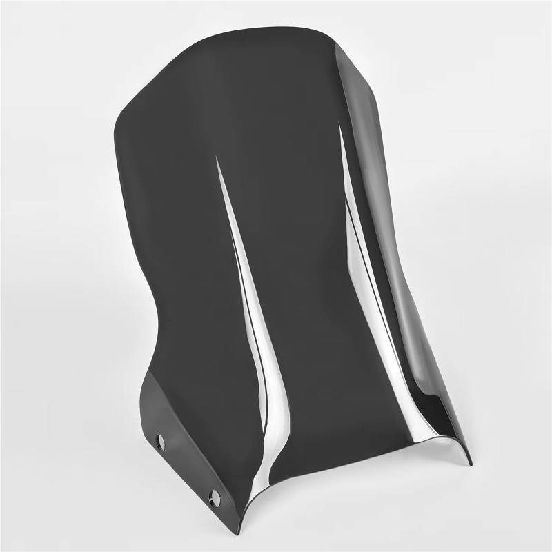 TGFQOLB Windschutzscheibe Kompatibel Mit Ducati Für DesertX 2022 2023 Windschutzscheibe Windabweiser Verkleidungsschutz Motorradzubehör(Smoke) von TGFQOLB